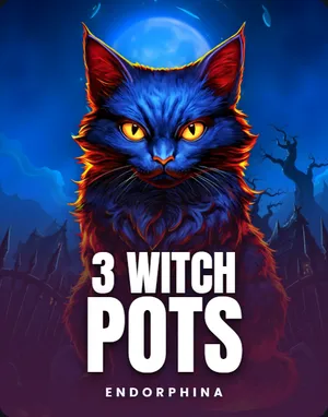 3 Witch Pots — Endorphina slot cover